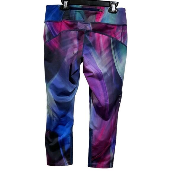 NIKE Dri Fit Running Yoga Leggings Multi-Color Size M - Picture 4 of 16